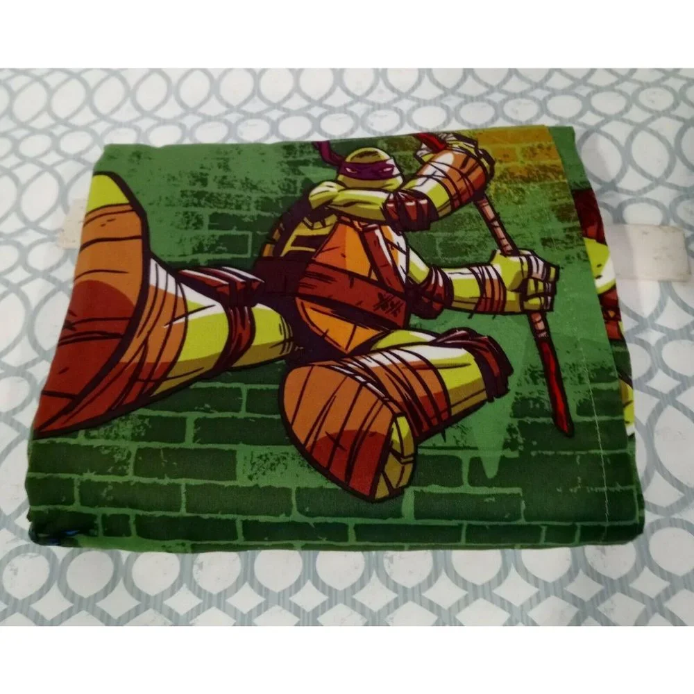 Nickelodeon Teenage Mutant‎ Ninja Turtles Flat Twin Bed Sheet True Trouble